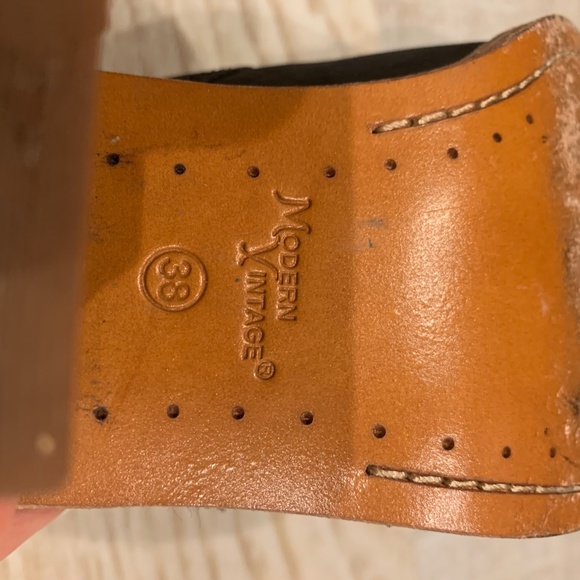 Modern Vintage heeled ankle booties size 38 - Picture 6 of 8